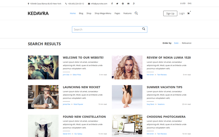 Search Results